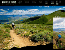 Tablet Screenshot of mountainbikingparkcity.com